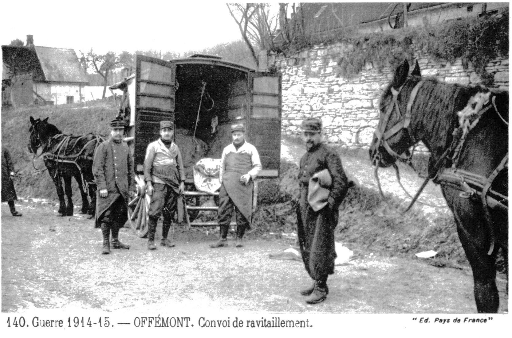 Lieu:Saint Crepin aux Bois - Description:GUERRE 1914-15 - OFFEMO